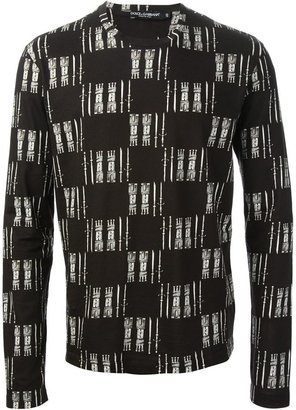 Dolce & Gabbana castle print sweatshirt