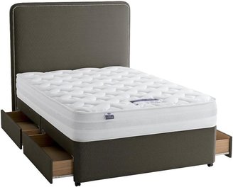 Silentnight Mirapocket Luxury 1000 Pocket Spring Memory Divan Bed with Optional Storage - Medium Firm