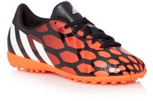 adidas Boy's black 'Predito Instinct' astroturf football boots