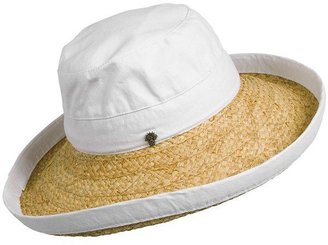 Tommy Bahama Raffia Brim Sun Hat - Cloth Crown (For Women)