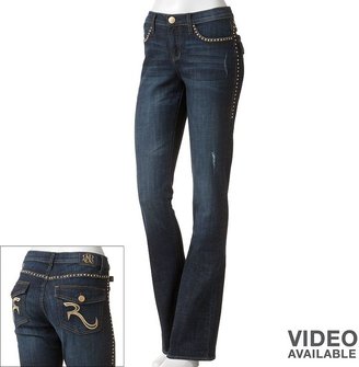 Rock & Republic Rock and republic embellished bootcut jeans