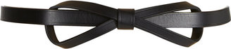 Lanvin Skinny Bow Detailed Belt