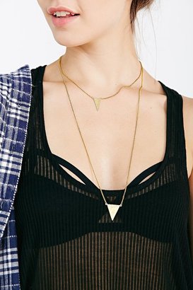 Urban Outfitters Triangle High/Low Necklace