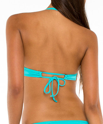 Aqua Splashes of Color Underwire Bikini Top