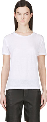 J Brand White Slub Kiki T-Shirt