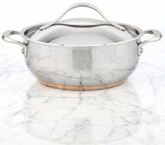 Anolon Nouvelle Copper Stainless Steel 4 Qt. Covered Casserole