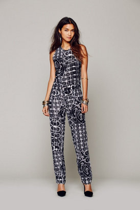 Free People Maurie & Eve Bowie Jumpsuit