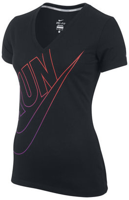 Nike Women's Cruiser Run Swoosh Crew Neck Running T-Shirt