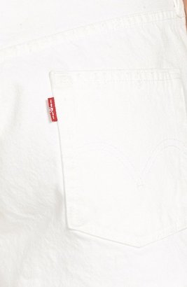 Levi's '501®' Denim Cutoff Shorts (Vintage White)