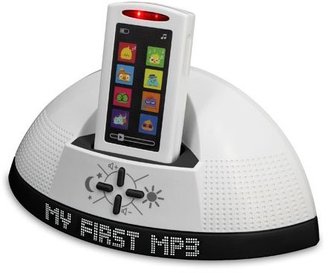 Kidz Delight Smooth Touch MP3 Docking Set, White