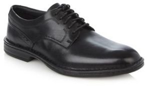 Cobb Hill Rockport Black leather lace up shoes
