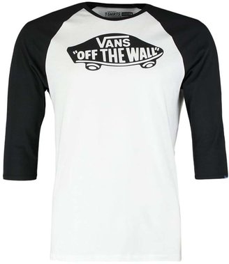 Vans Long sleeved top white/black