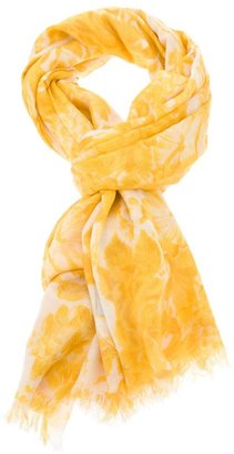 Stella McCartney floral print scarf