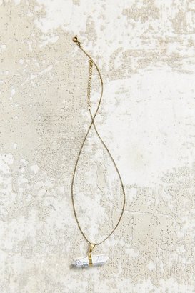 Urban Outfitters Vertical Marble Halls Crystal Necklace