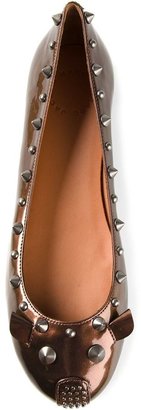 Marc by Marc Jacobs 'Punk Mouse' studded ballerinas