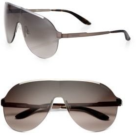 Carrera Rimless Metal Aviator Sunglasses
