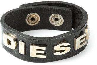 Diesel logo bracelet