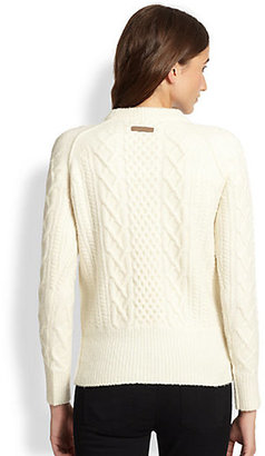 Burberry Cable-Knit Sweater