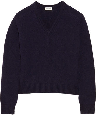 Saint Laurent Wool and cashmere-blend sweater