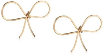 By Boe Reminder Bow Earrings " 14k Gold Filled