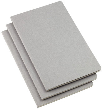 Moleskine Large Cahier Journals Grey Pkg/3