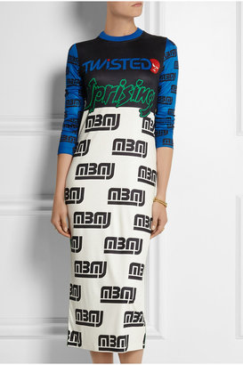 Marc by Marc Jacobs Rally Motocross printed modal dress