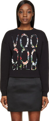 McQ Black 'Voodoo Child' Sweatshirt