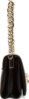 Versace Black Studed Medusa Shoulder Bag