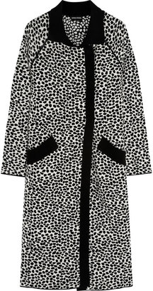 Sonia Rykiel Printed knitted cotton coat