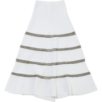Vionnet White Skirt