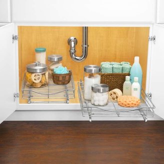 Lynk Professional Roll Out Cabinet Organizer - Pull Out Under Cabinet Sliding Shelf