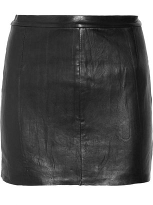 Zadig & Voltaire Jem Deluxe leather mini skirt