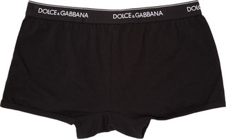 Dolce & Gabbana Black Boxer Briefs Two-Pack