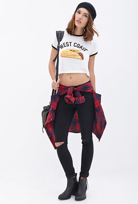 Forever 21 COLLECTION West Coast Taco Tee