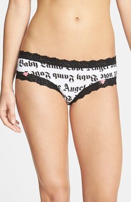 Hanky Panky L.A.M.B. X 'Old English' Cheeky Hipster Briefs