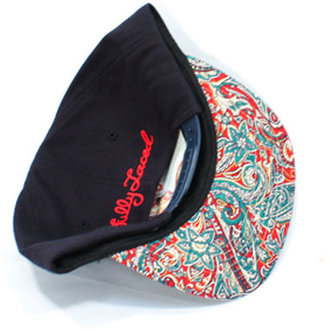 The Fully Laced Vintage Paisley Snapback Hat (Navy/Multi)