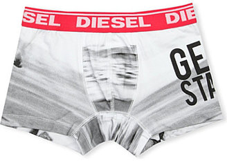 Diesel Graphic-print stretch-cotton boxer shorts 4-16 years - for Men