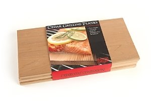 Charcoal Companion Cedar Wood Grilling Planks, Set of 3