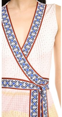 Diane von Furstenberg New Yahzi Wrap Maxi Dress