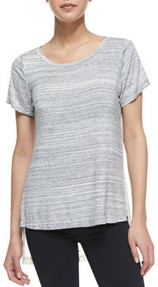 Autograph Addison Bly Layered Combo Top, Light Gray
