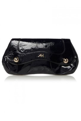 Anya Hindmarch Crinkle Patent Leather Clutch Bag
