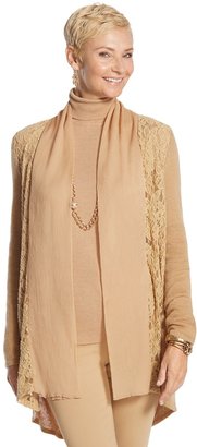 Chico's Luxe Lace Harriet Cardigan