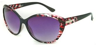 Cat Eye Gionni Black patterned corner sunglasses