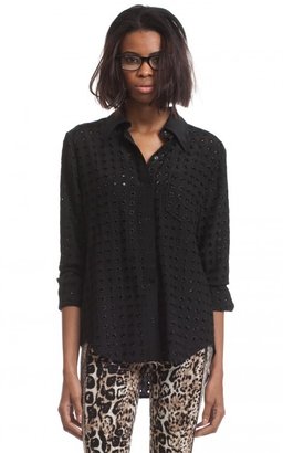 Tracy Reese Grid Shirt