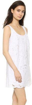 Milly Embroidered Tank Dress